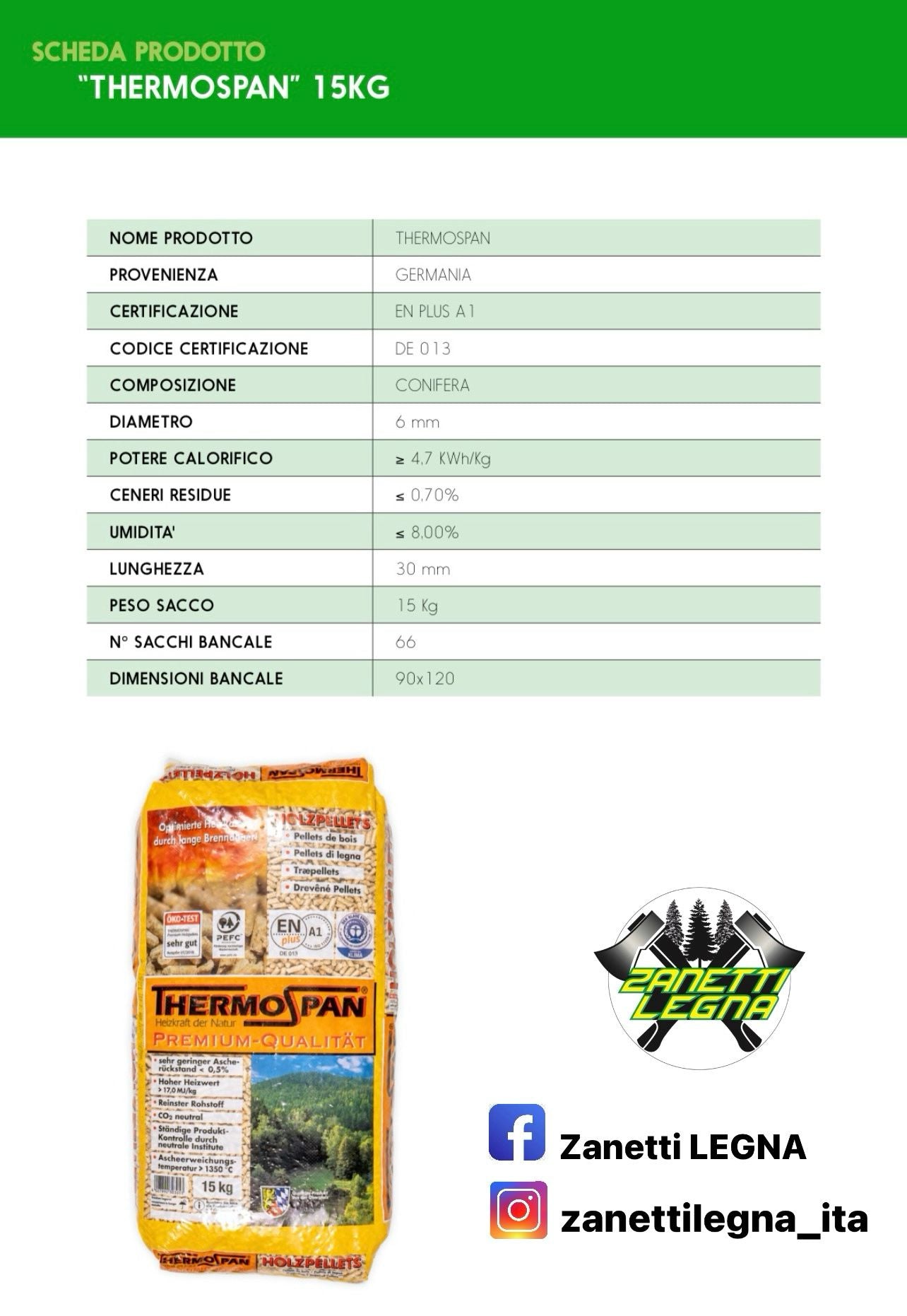 PELLETS THERMOSPAN